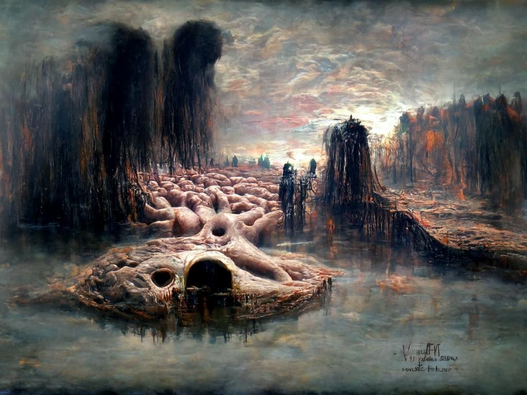 1024x768 Purgatory Generated Artwork
