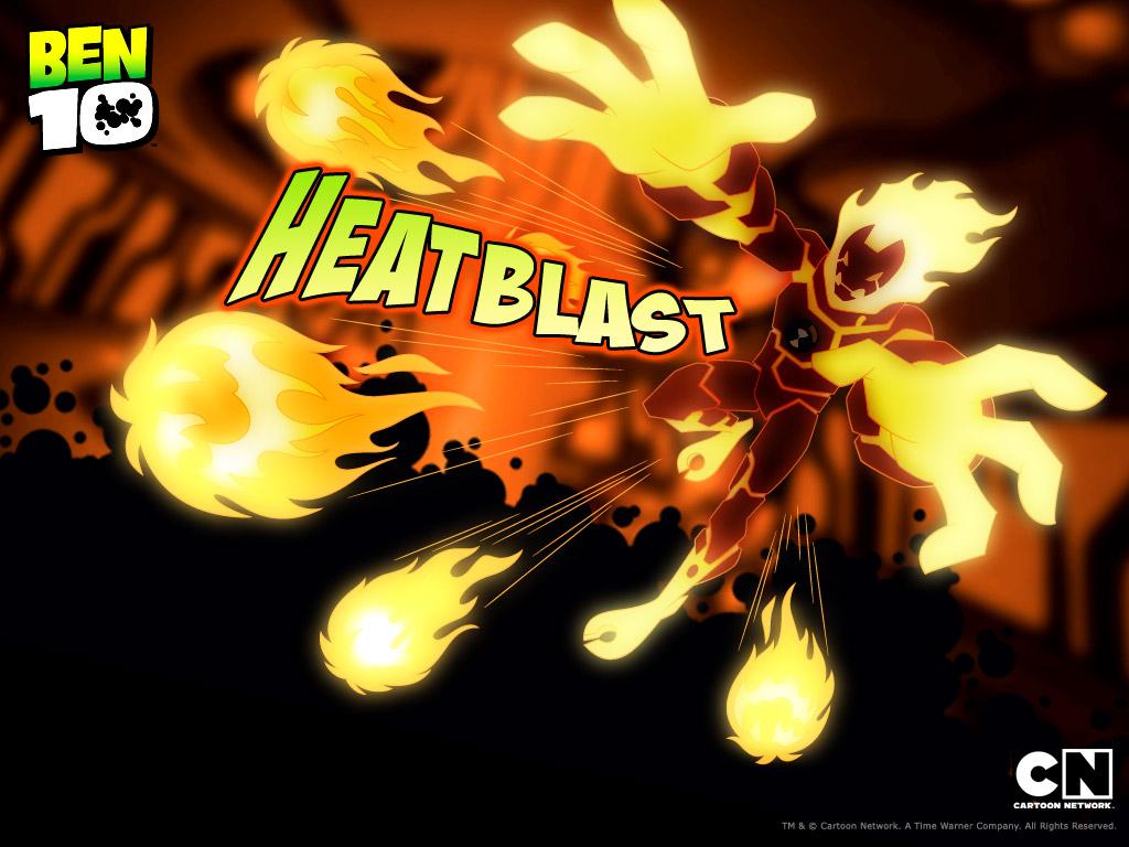 1024x768 Ben 10. Heatblast Picture and Free Wallpaper