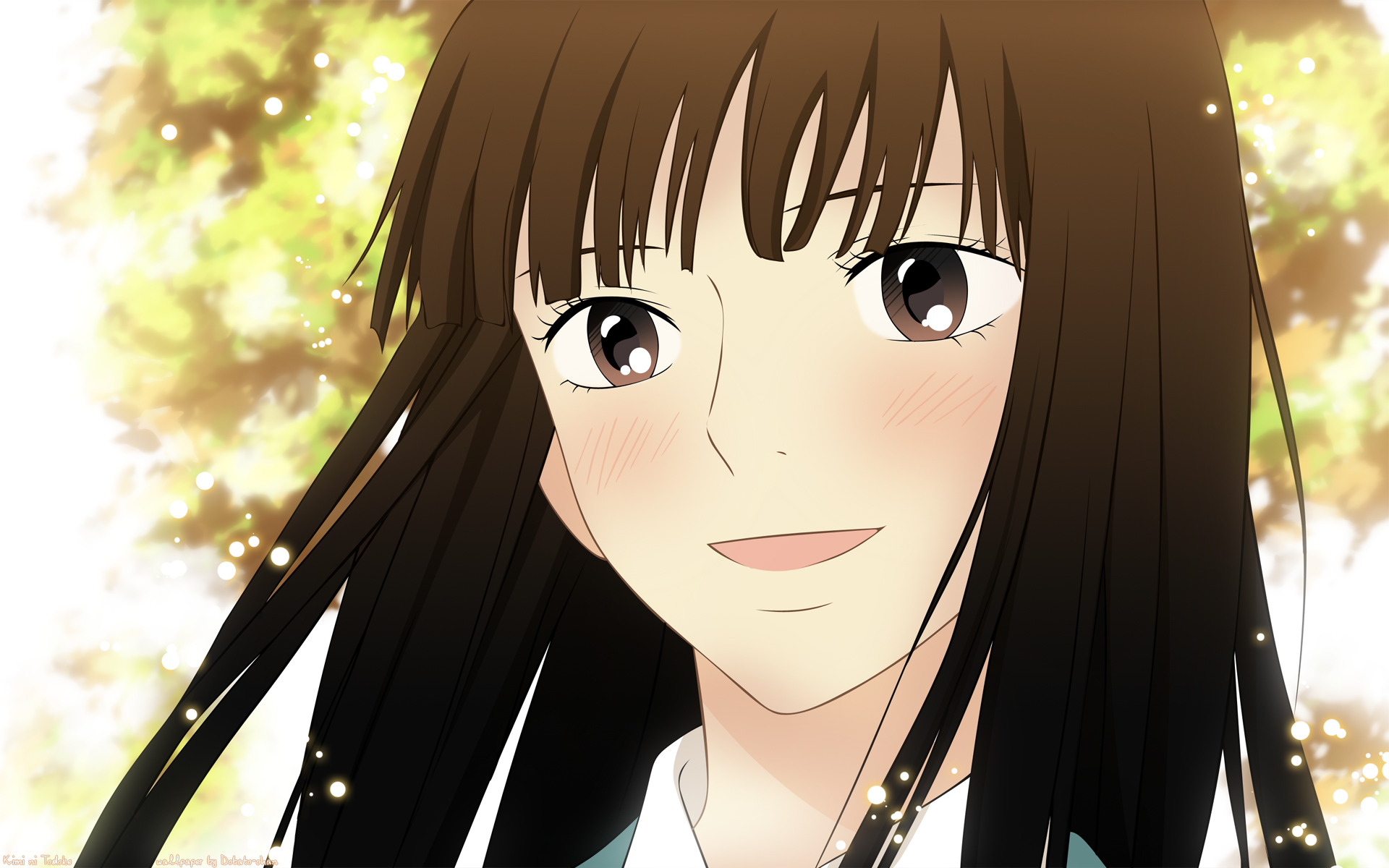 1920x1200 blush close kimi ni todoke kuronuma sawako signed watermark. konachan.com.com Anime Wallpaper