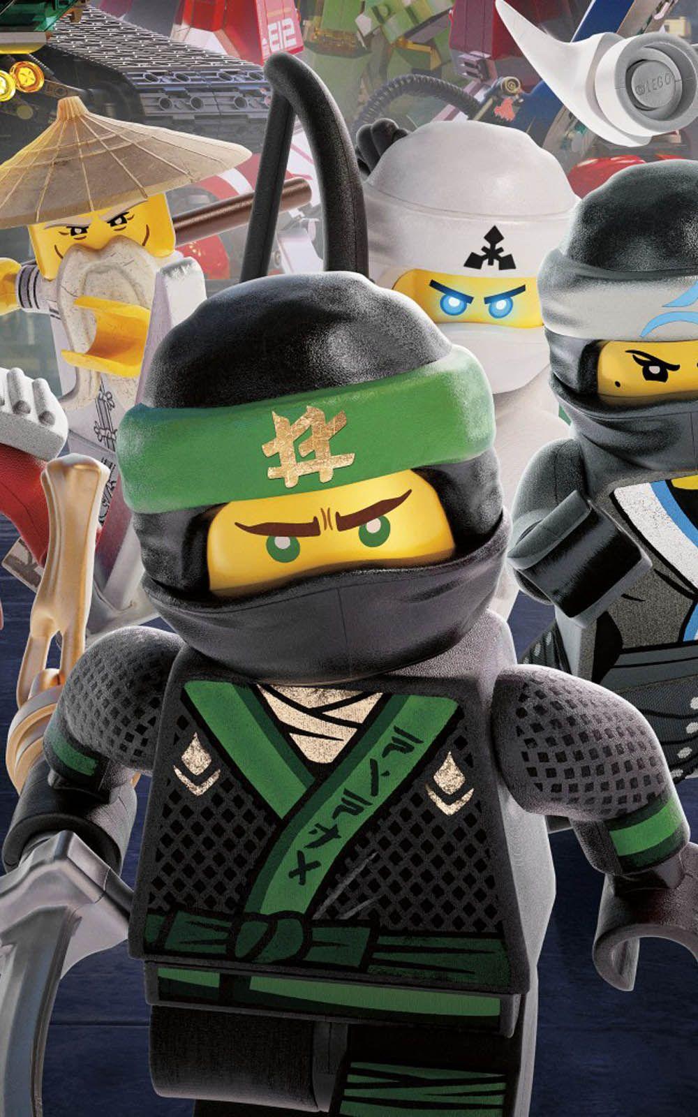 1000x1600 Ninja Warriors In The Lego Ninjago HD Mobile Wallpaper - Tải xuống