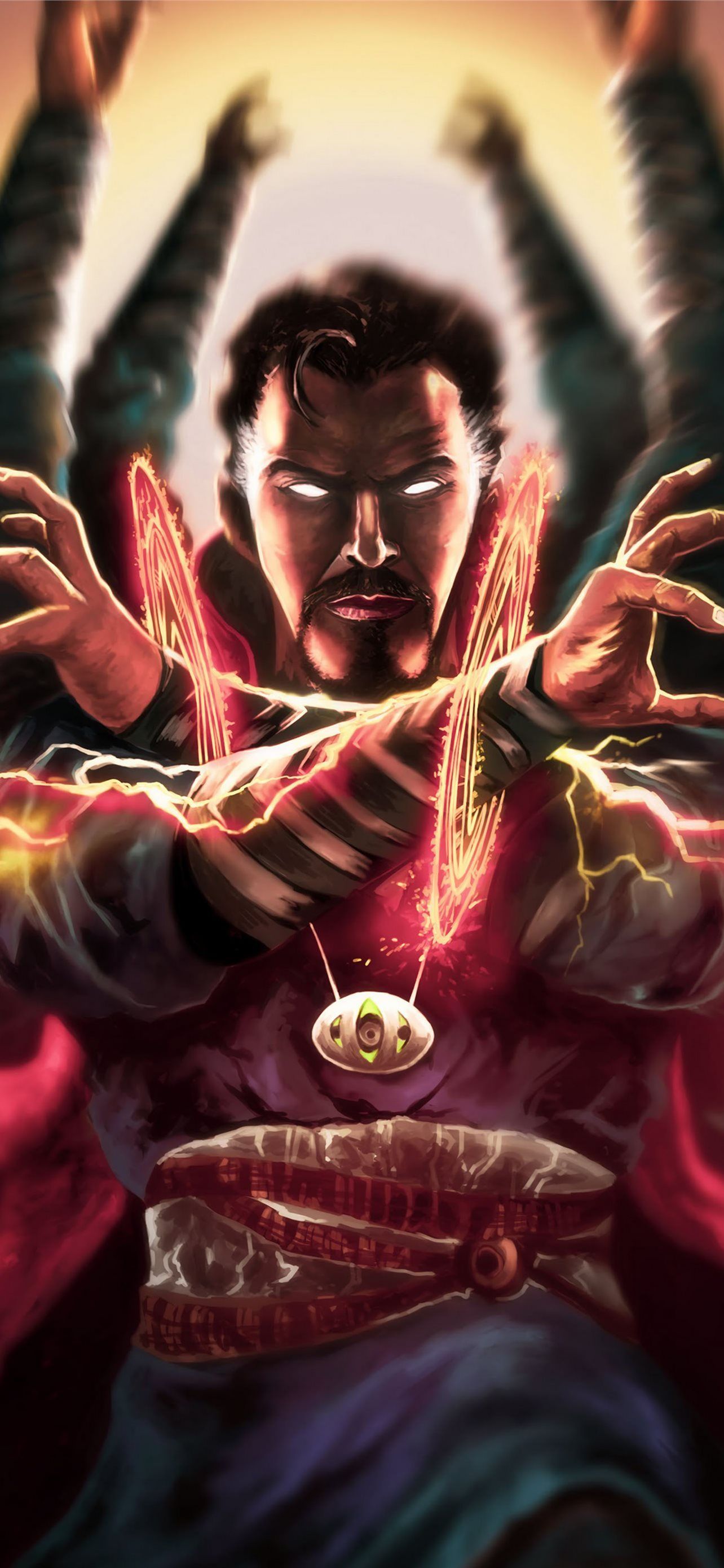 1284x2778 Doctor Strange 4K iPhone Wallpaper Free Download