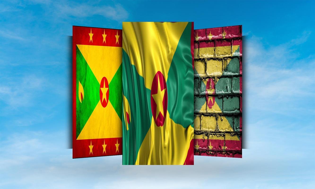 1333x800 Grenada Flag Wallpaper