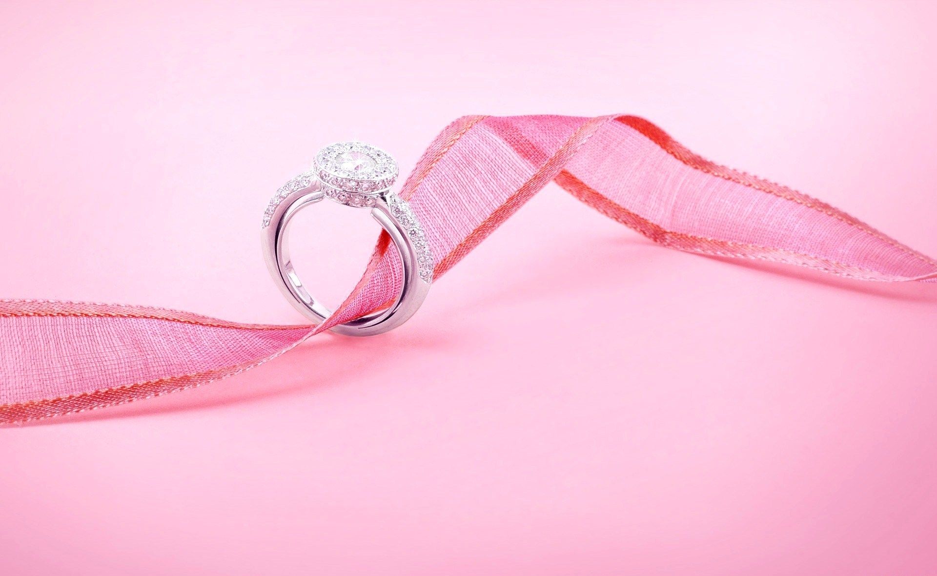 1920x1180 Free download wedding engagement ring jewelry decoration ribbon pink wallpaper [1920x1180] for your Desktop, Mobile & Tablet. Explore Wedding Ring Wallpaper. HD Wedding Background, Wedding Wallpaper, Wedding Background