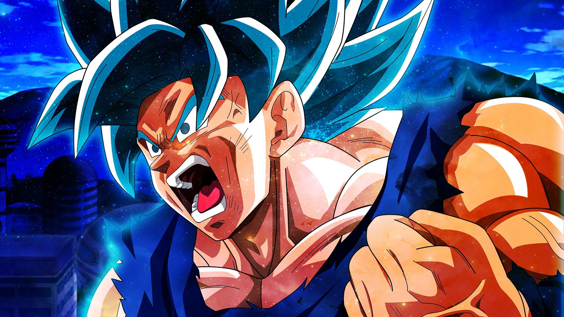 1920x1080 Goku Power HD Wallpaper