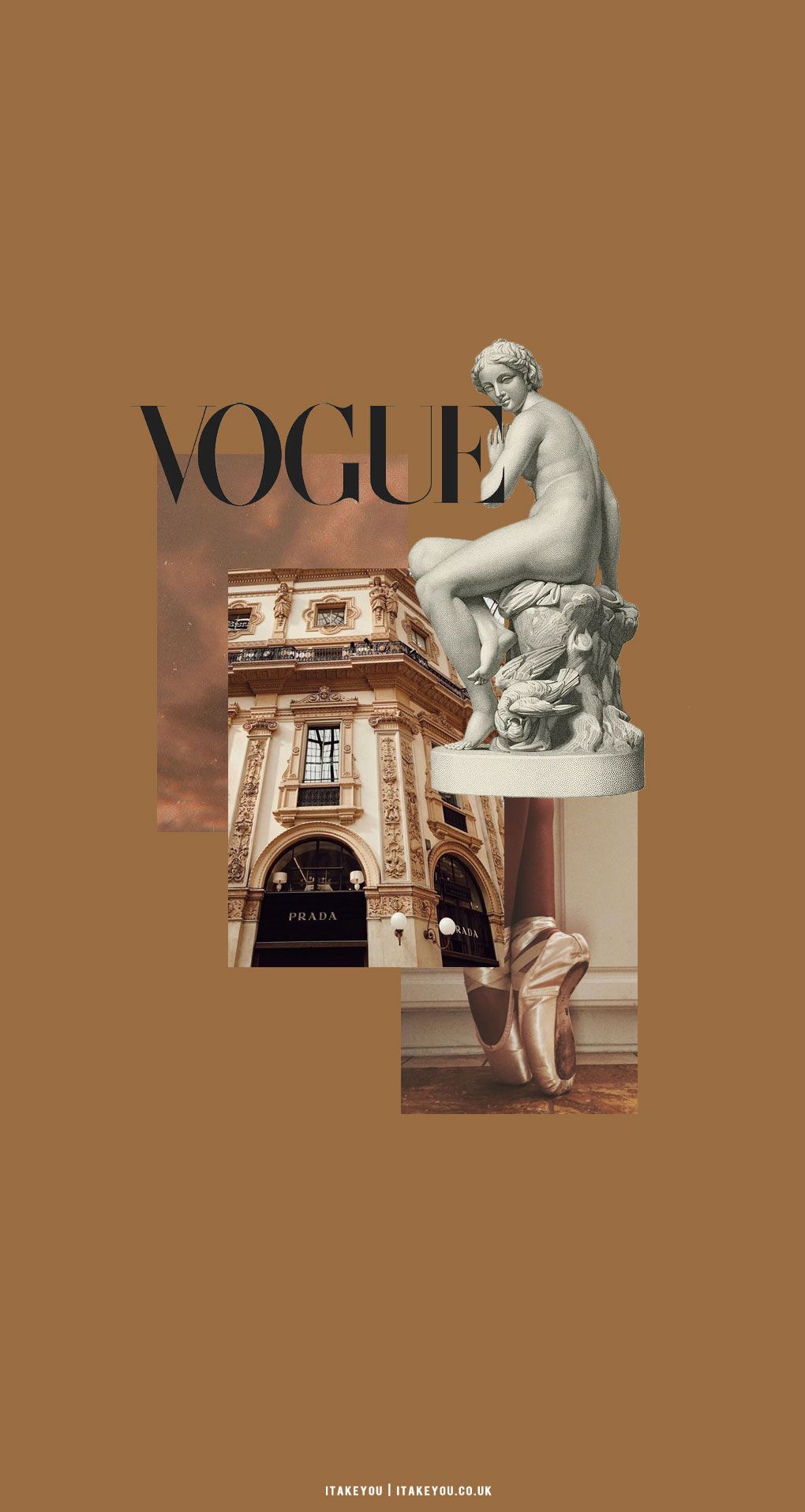 1020x1915 Cute Brown Aesthetic Wallpaper for Phone : Vogue & Nymph Surprise I Take You. Wedding Readings. Wedding Ideas