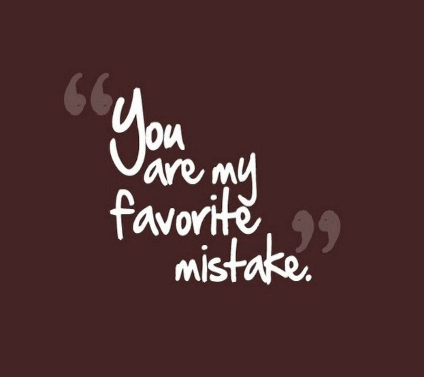 1440x1280 Download Lonely Quotes My Mistake Wallpaper