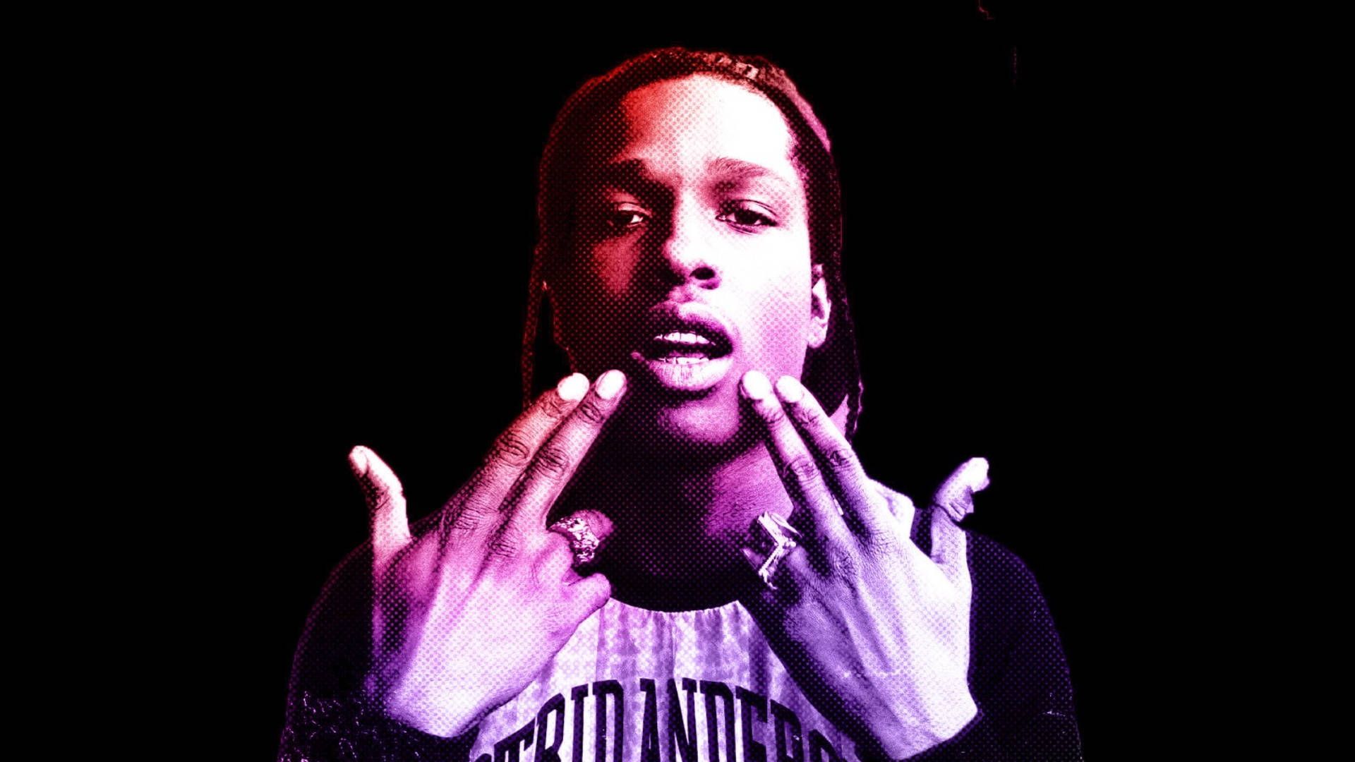 1920x1080 Download Asap Rocky Gang Signs Wallpaper