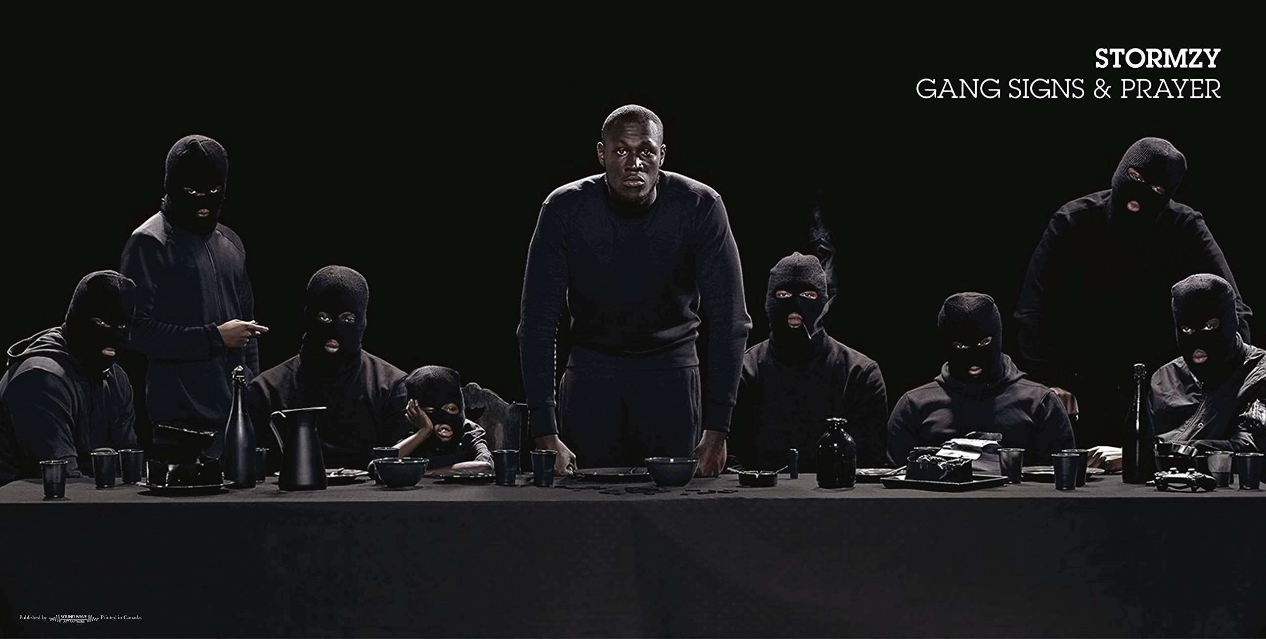 2560x1293 Image Factory STORMZY Gang Signs & Prayers 12X24 Poster: Buy Online At Best Price In UAE