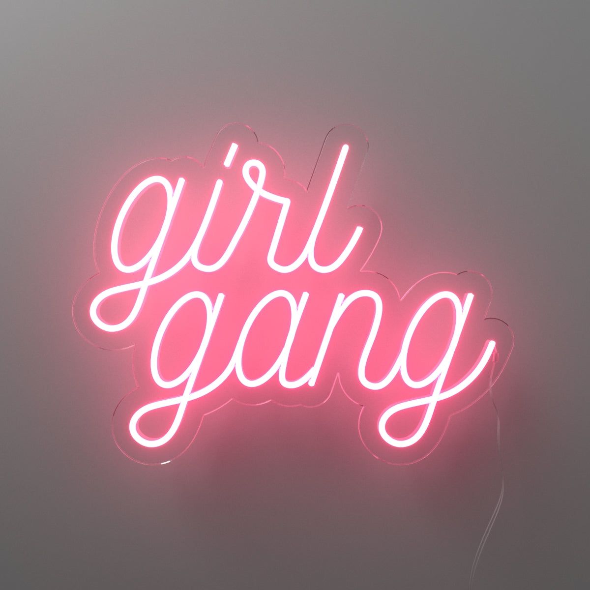 1200x1200 Girl Gang neon sign