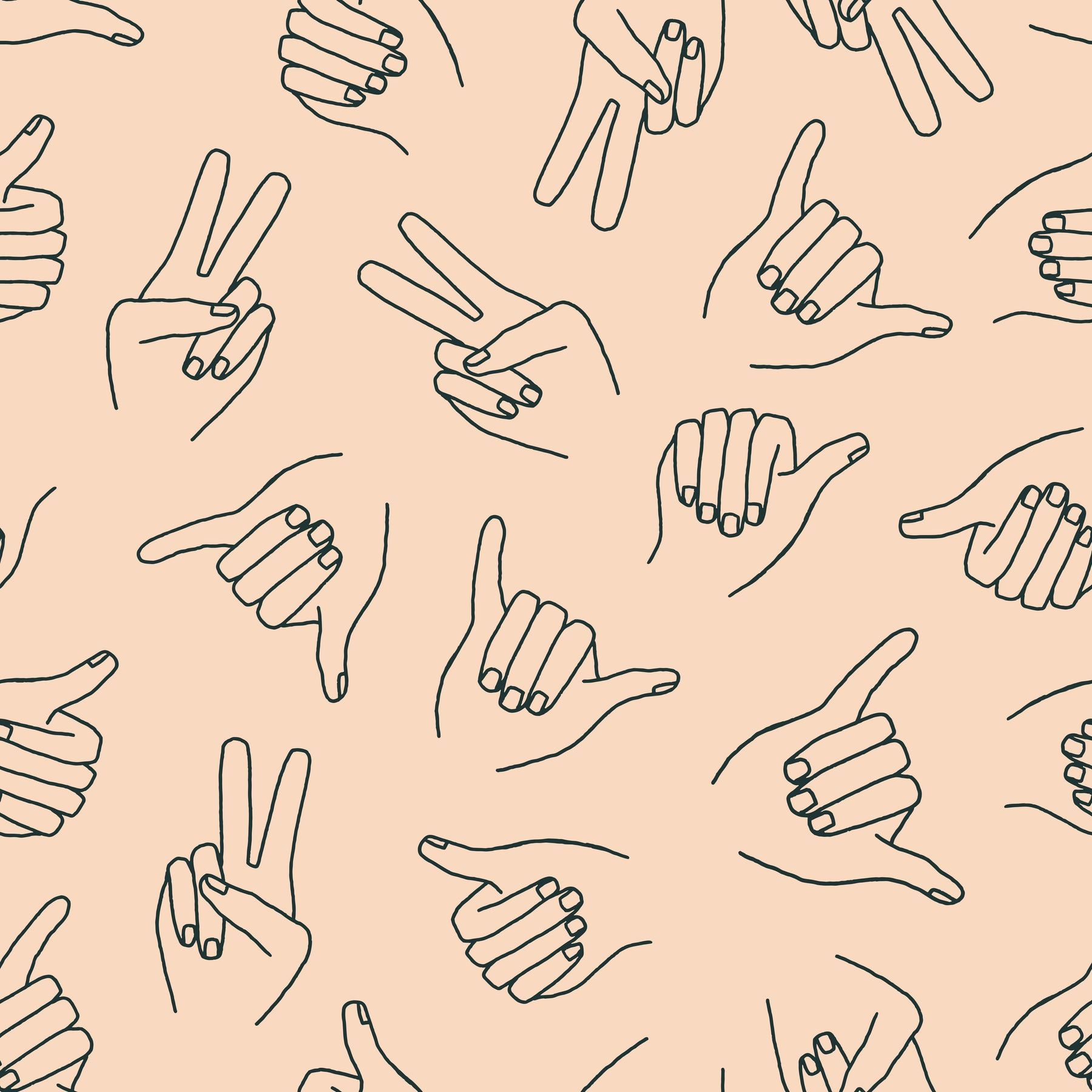 1800x1800 Hang Loose Wallpaper