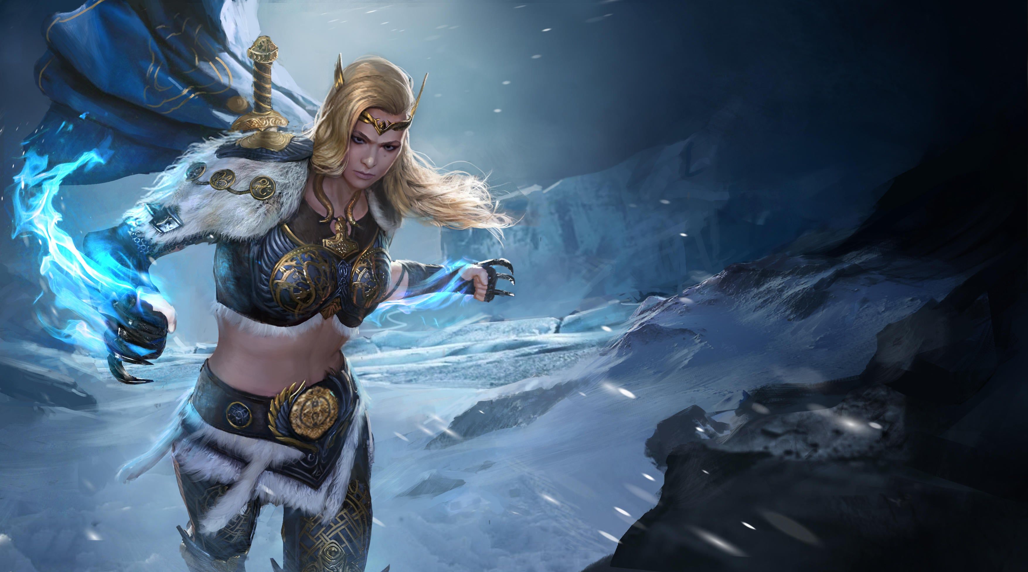 3508x1952 WWE's Ronda Rousey Joins RAID: Shadow Legends as Playable Character