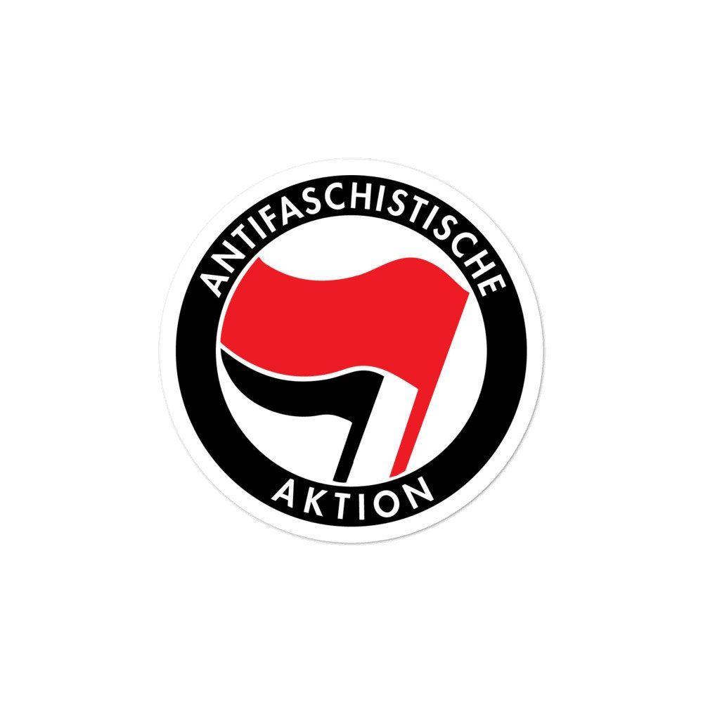 1000x1000 Antifa Sticker Antifascist Action