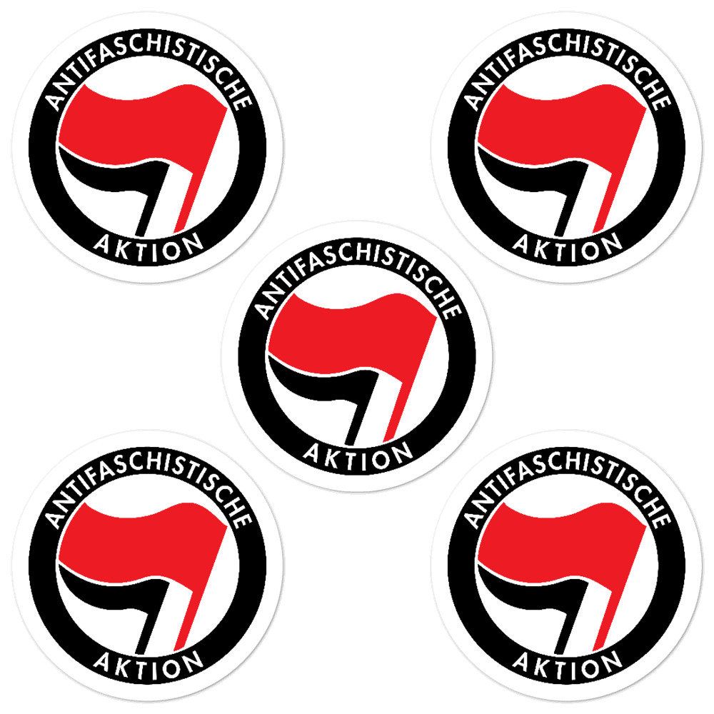 1000x1000 Antifa Sticker Antifascist Action