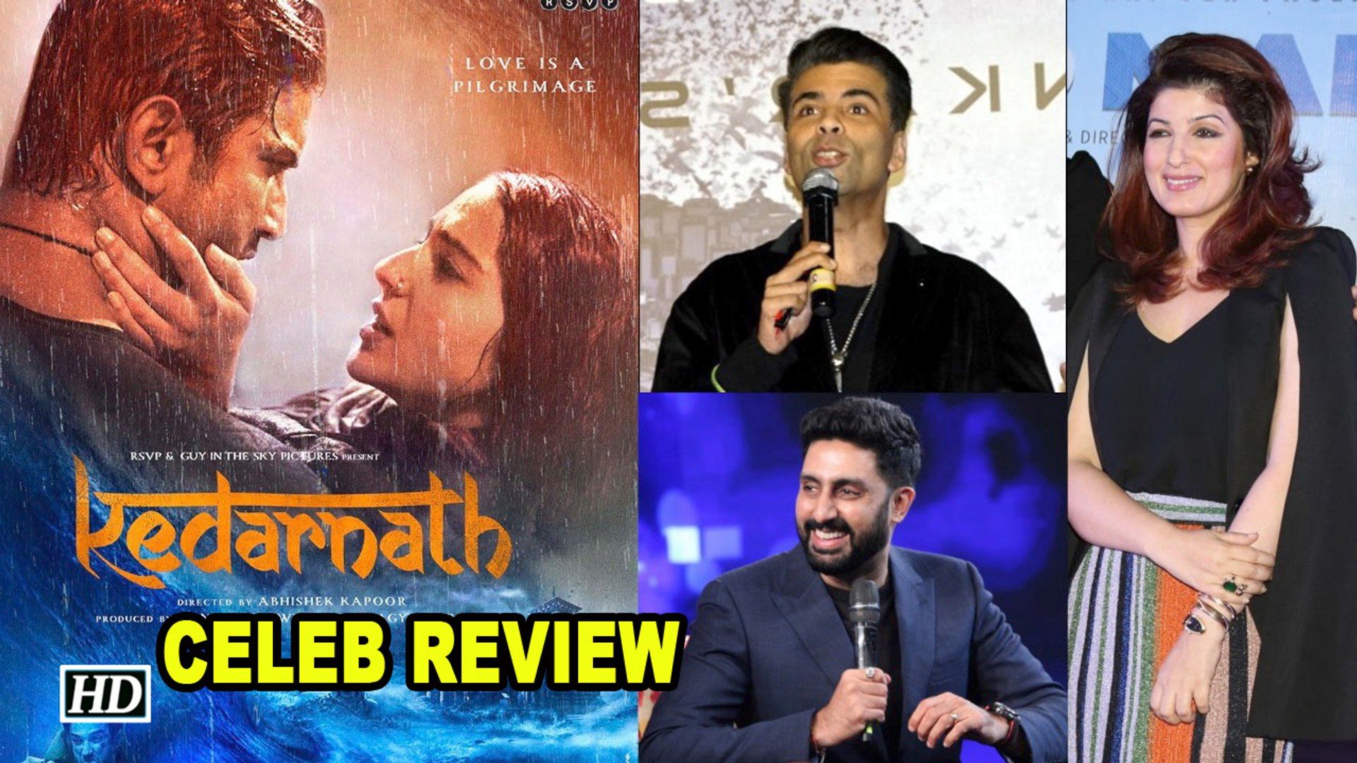 1920x1080 KEDARNATH Celebs REVIEW. Sushant LOVE STORY