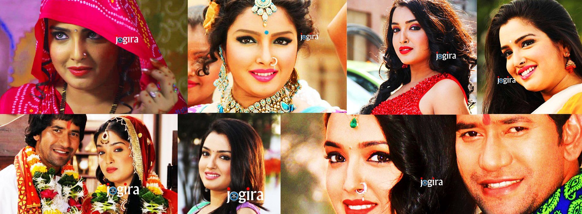 1900x700 No 1 Bhojpuri Heroine Amrapali Dubey profile, HD Wallpaper, Photo, Image, Pics. जोगीरा