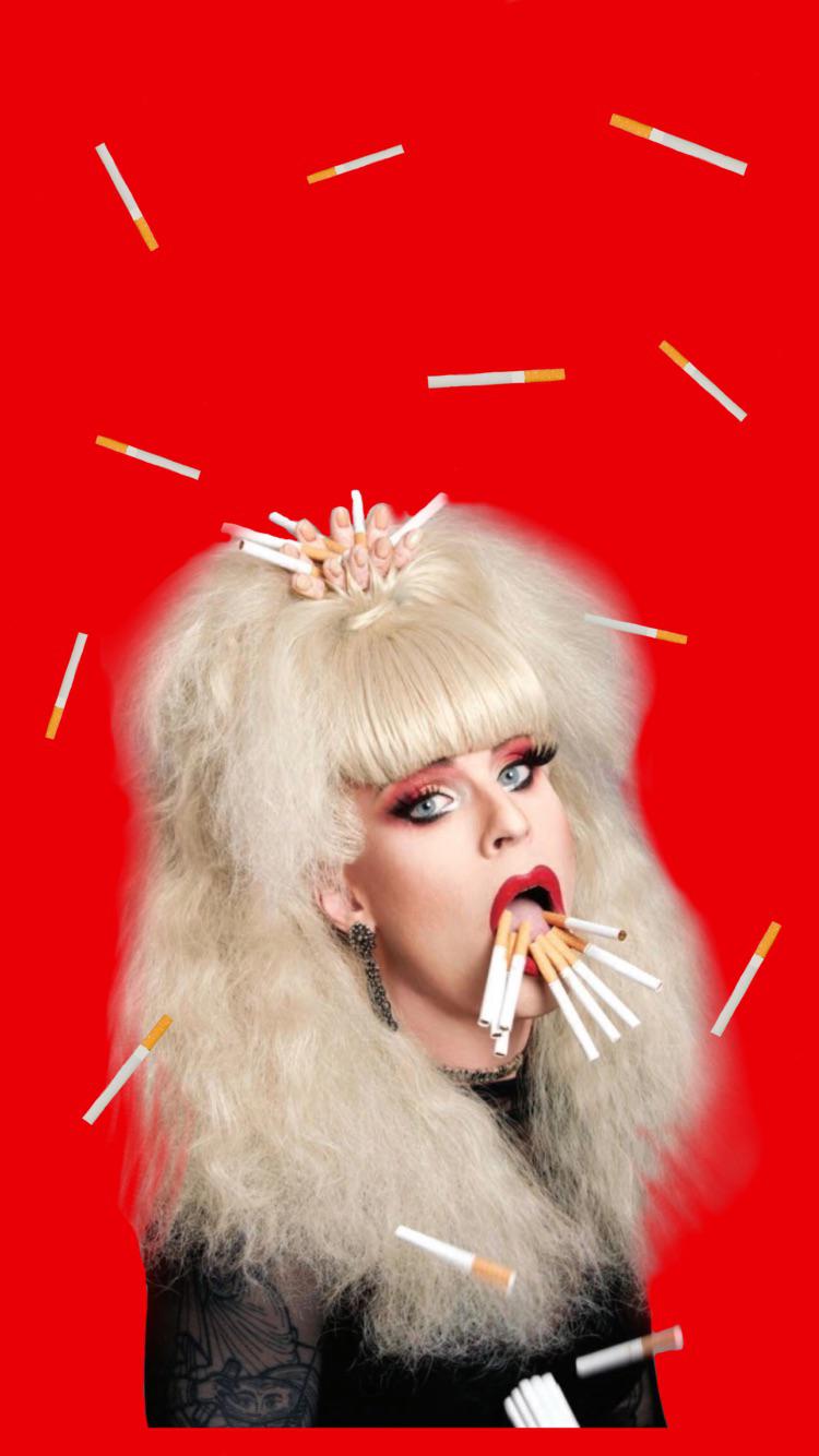 750x1334 some katya wallpaper i've made :)