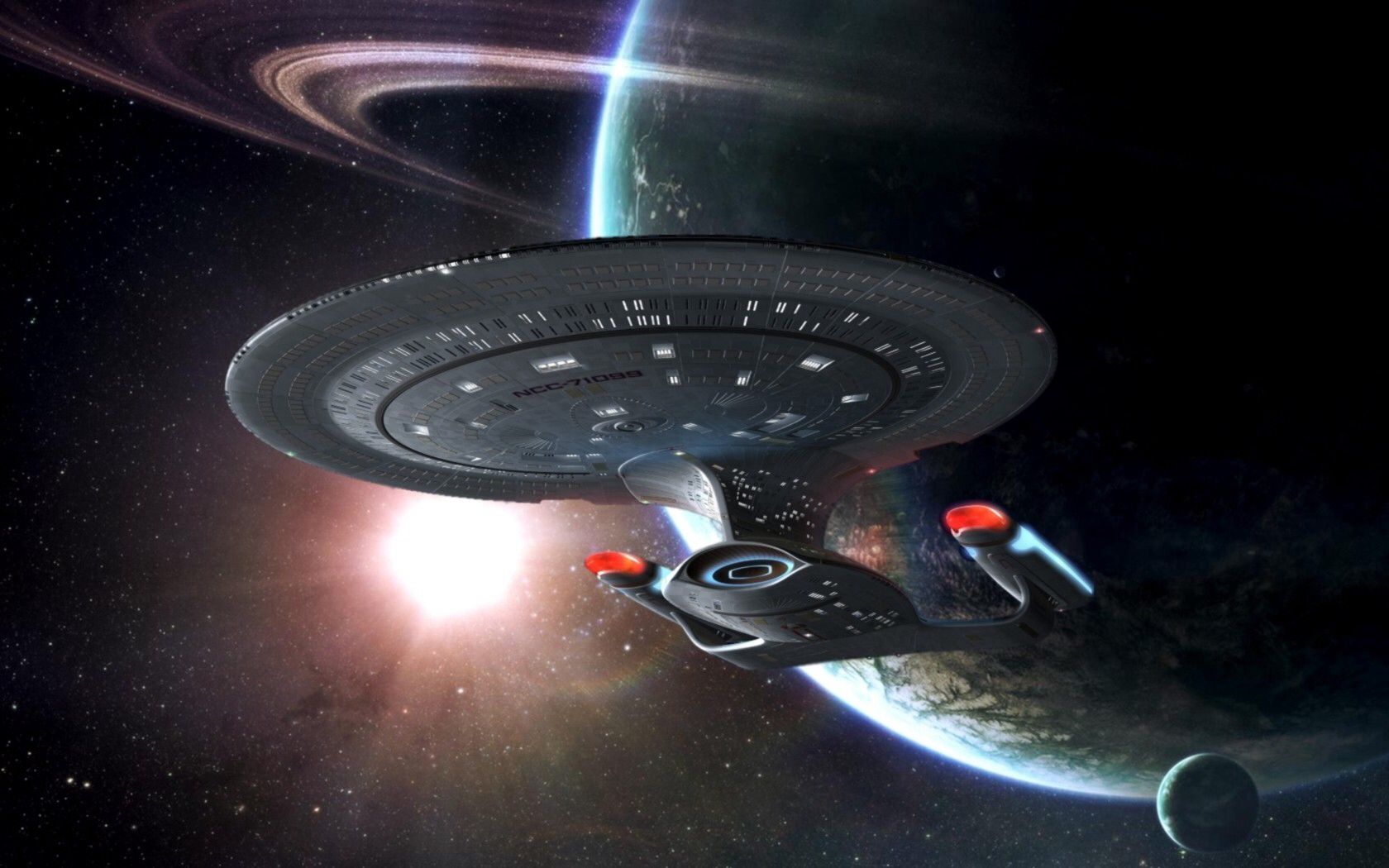 1680x1050 Star Trek USS Enterprise NCC 1701 D Galaxy Class. Star Trek Ships, Star Trek Wallpaper, Star Trek Art