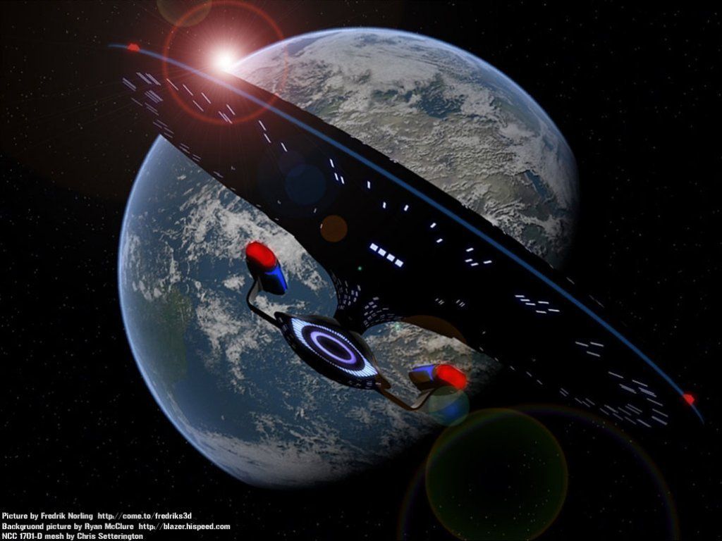 1024x768 Star Trek The Next Generation Wallpaper: Enterprise D. Star Trek, Star Trek Image, Next Generation Wallpaper
