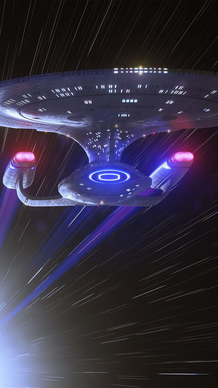 850x1511 Star trek enterprise smartphone HD phone wallpaper