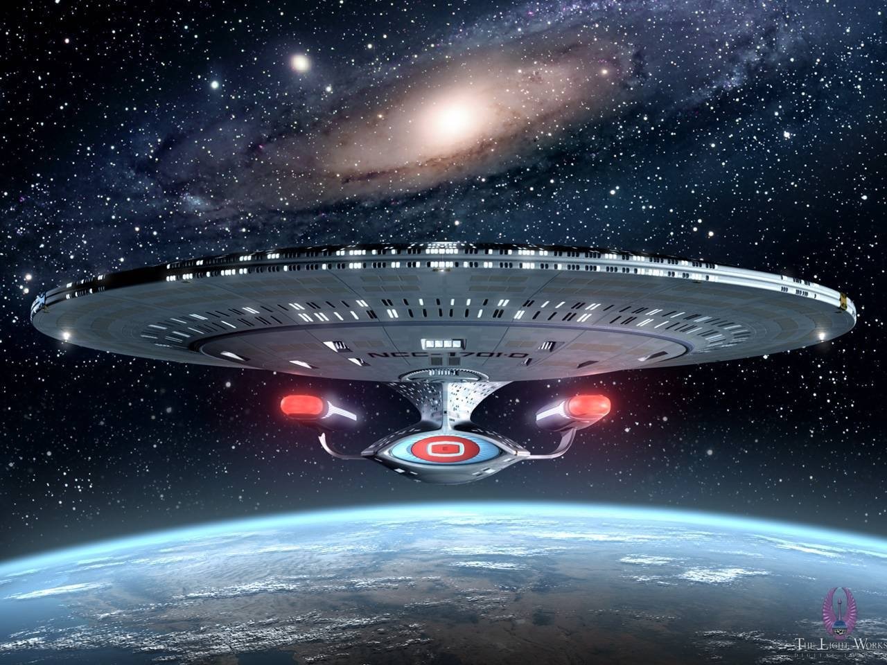 1280x960 Enterprise D Trek The Next Generation Wallpaper