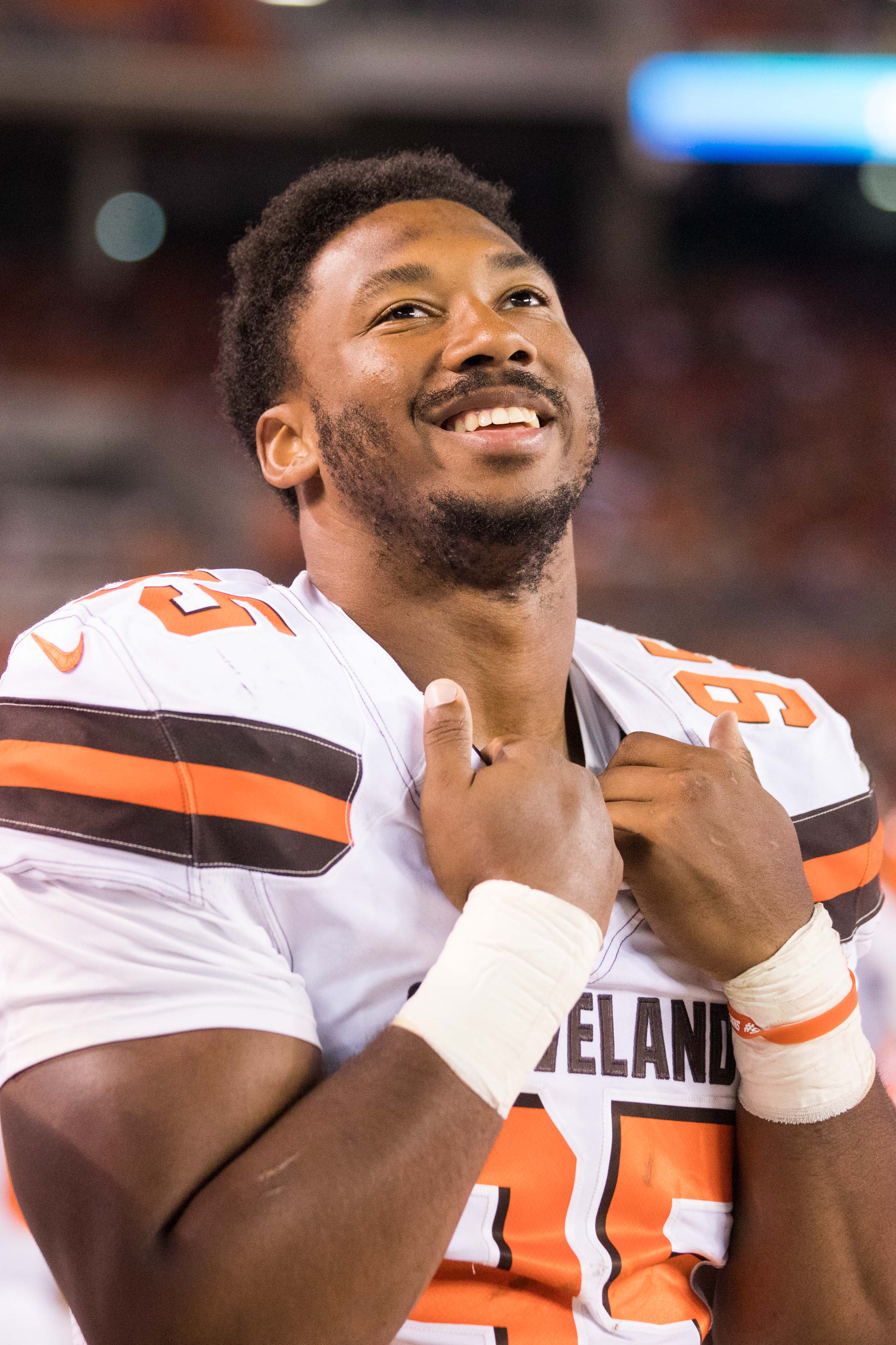 2757x4136 Browns' Myles Garrett Says Mason Rudolph Used Racial Slur