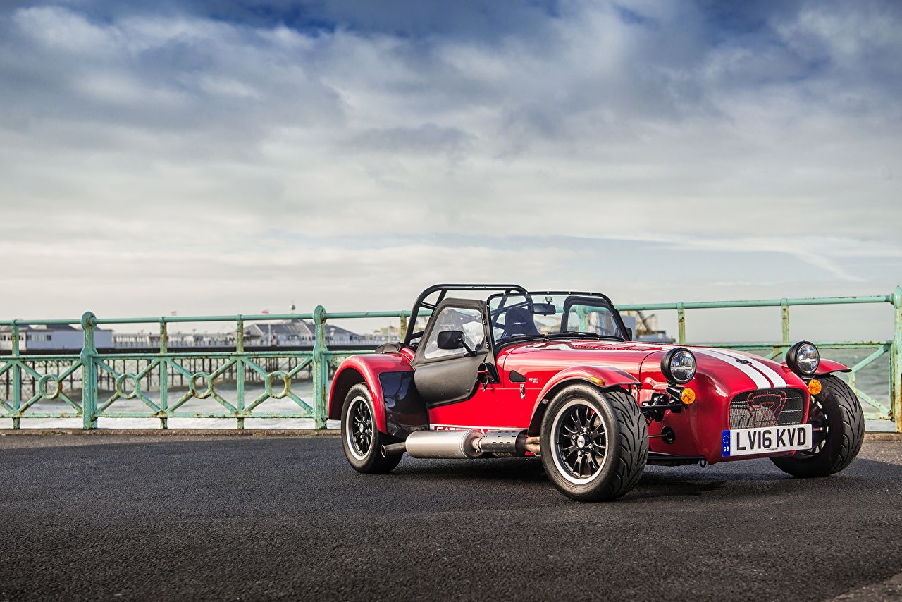 1280x854 Desktop Wallpaper Caterham 7 2016 310 R Red Metallic automobile