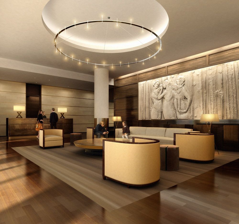 1000x938 Hotel Lobby Wallpaper