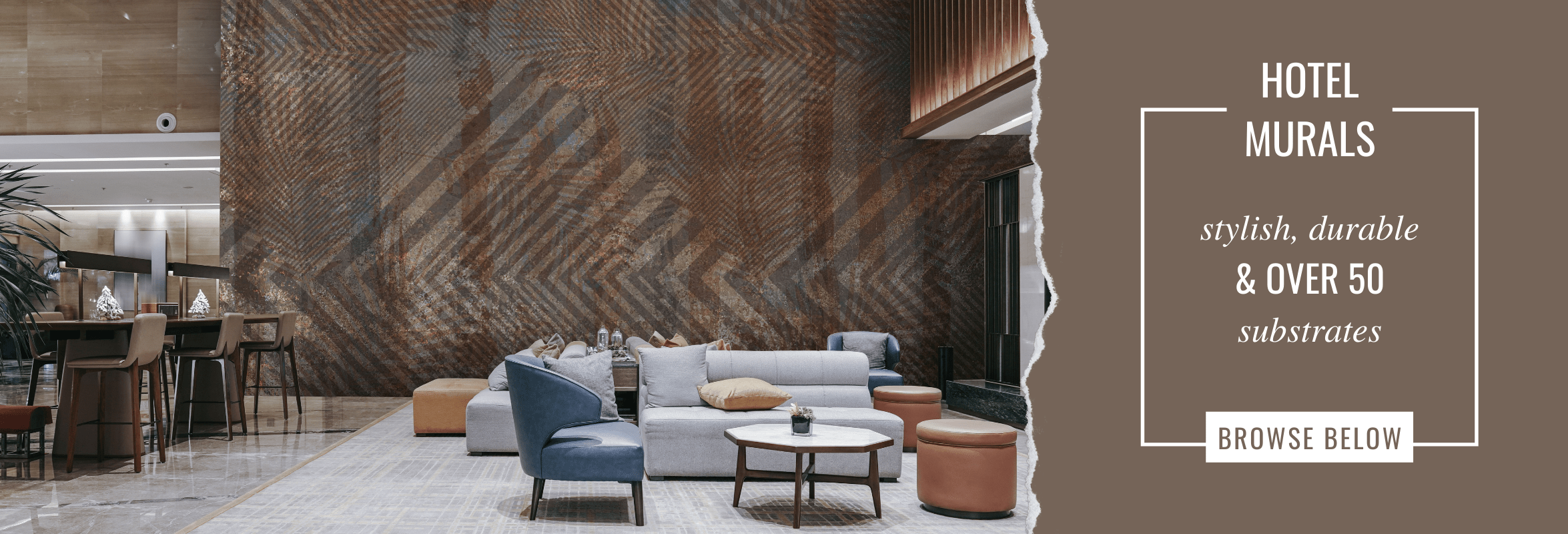 2350x800 Wall Murals for Hotels ✔️ Walls Republic US