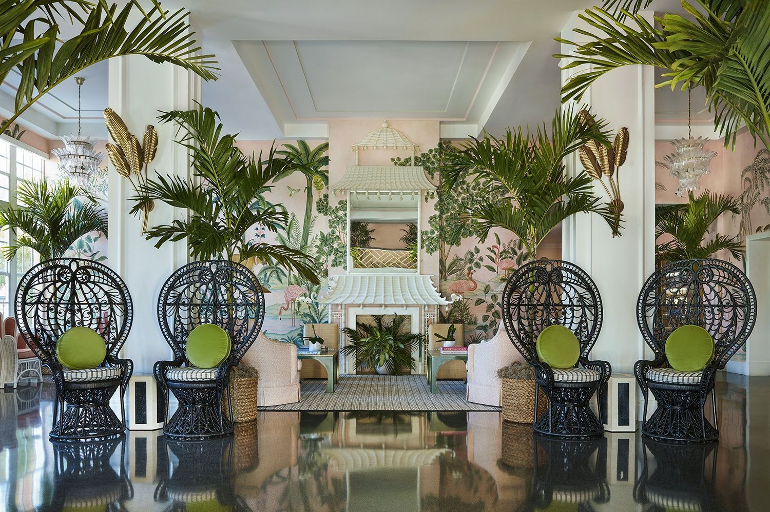 1500x999 Kemble Interiors Reveals Whimsical New Spaces for Colony Hotel in Palm Beach