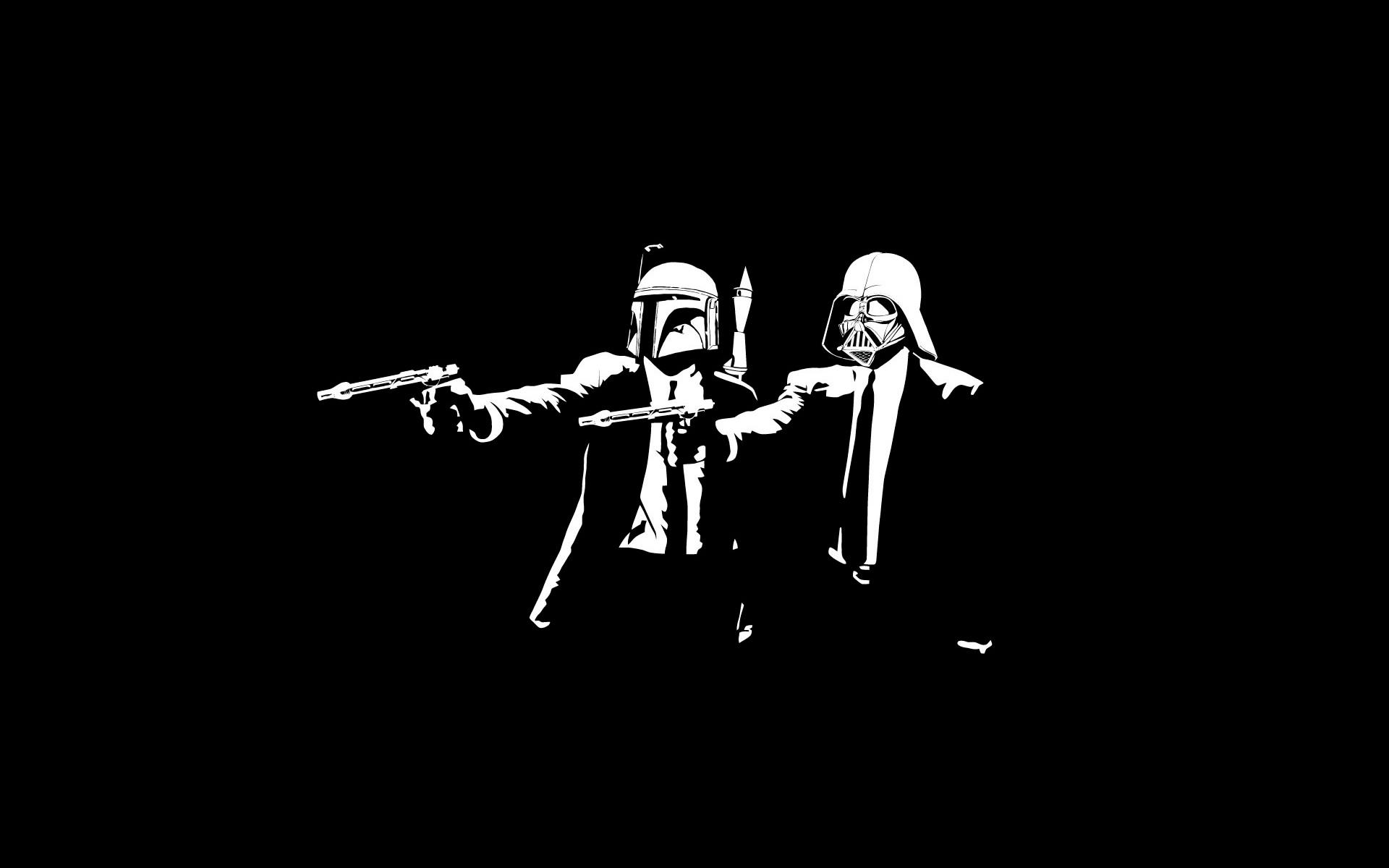 1920x1200 Daily Wallpaper: Pulp Fiction + Star Wars. I Like To Waste My Time