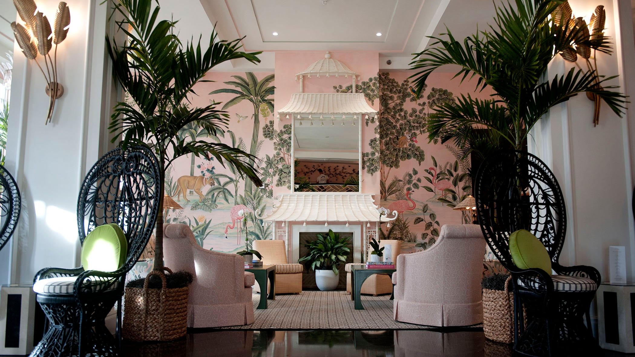 2099x1181 The Colony Hotel reimagines its lobby during the coronavirus pandemic