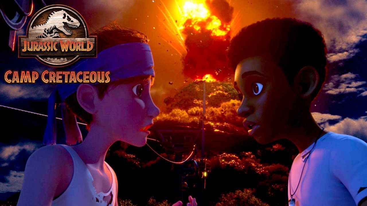 1280x720 An Explosive Race Against the Indominus Rex. JURASSIC WORLD CAMP CRETACEOUS