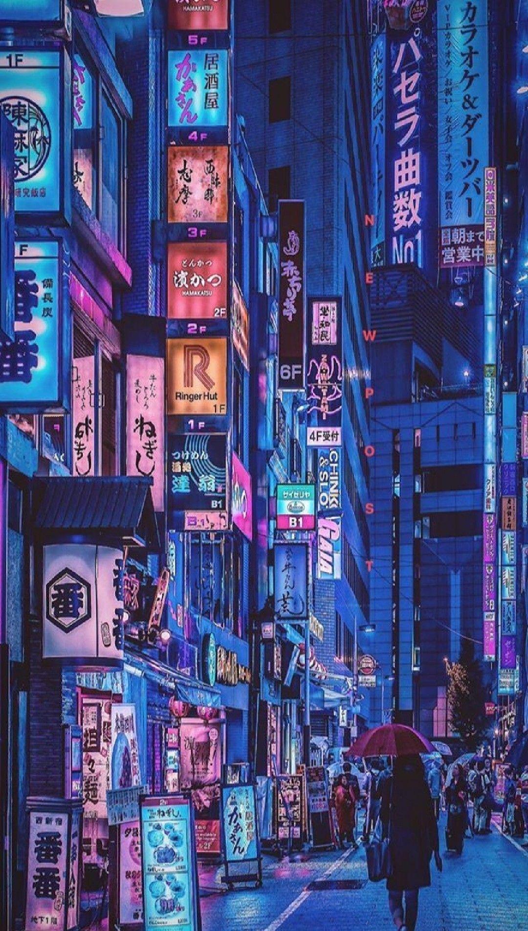 1080x1902 The Ginza. City wallpaper, Anime scenery wallpaper, Art wallpaper
