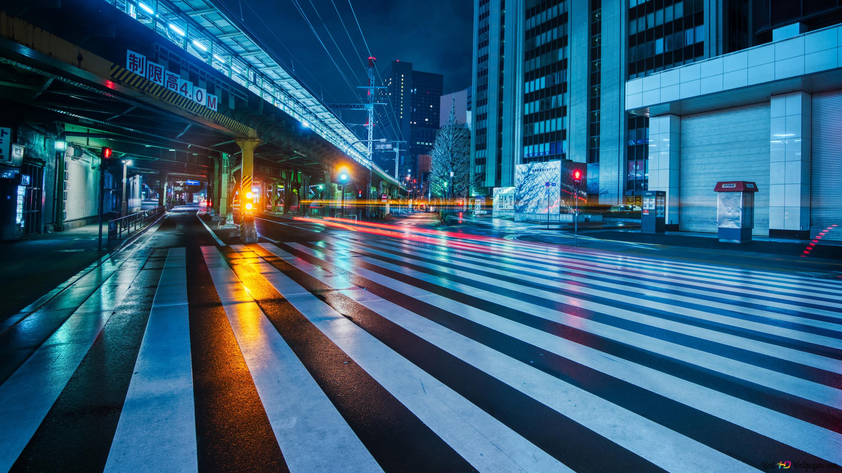 2880x1620 Ginza, Tokyo 6K wallpaper download