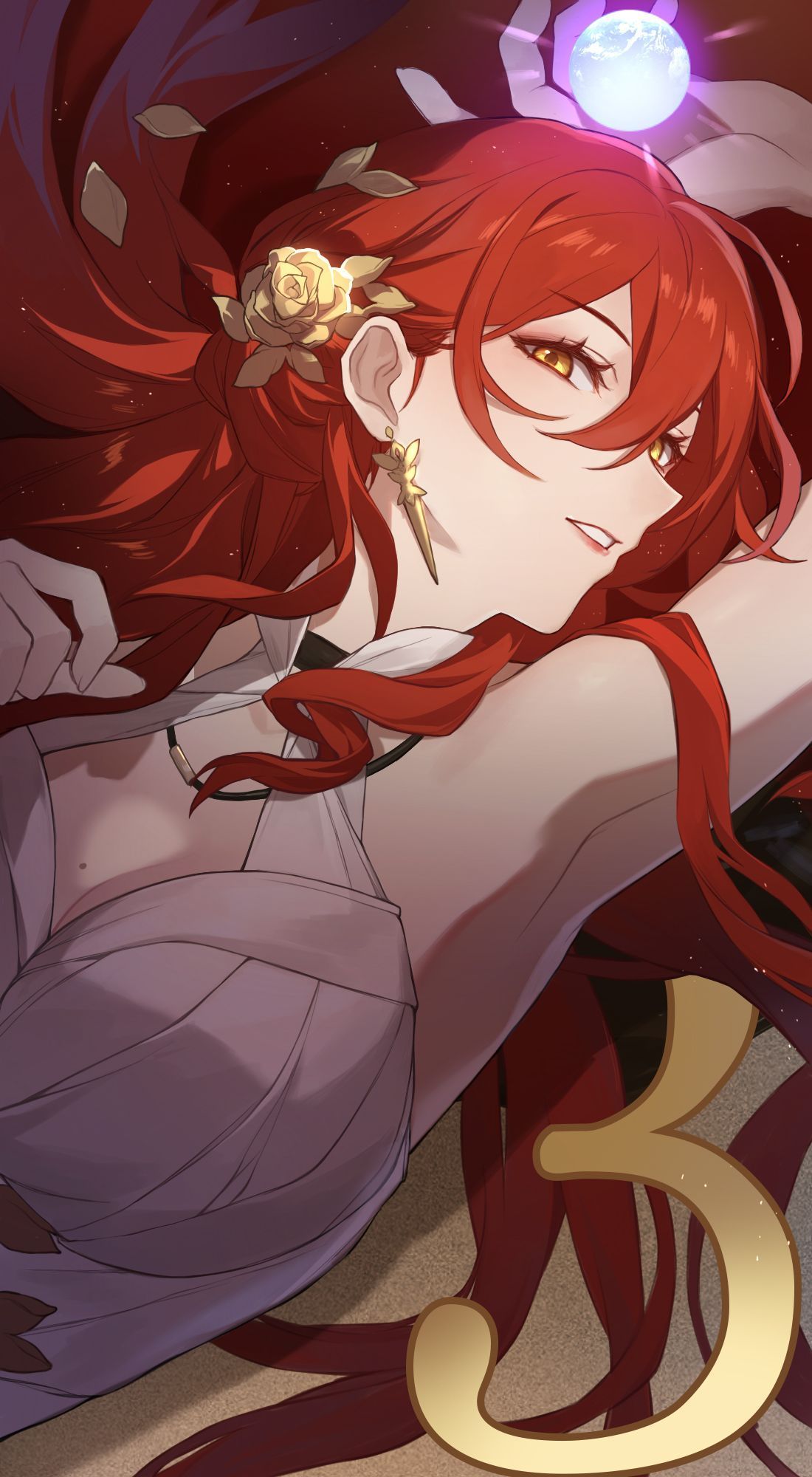 1100x2000 himeko wallpaper Honkai: Star Rail