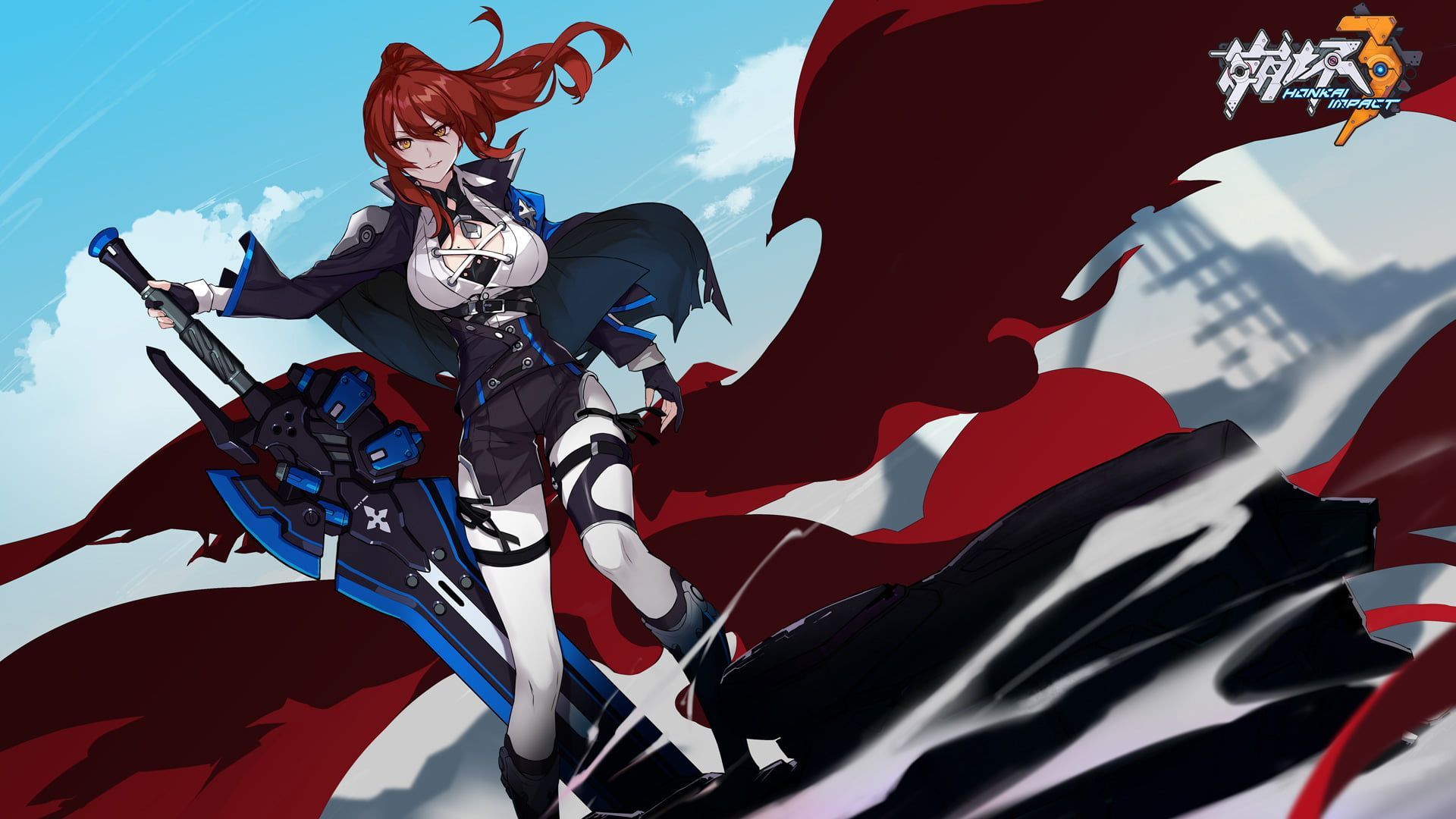 1920x1080 Wallpaper / Video Game, 1080P, Murata Himeko, Honkai Impact 3rd free download