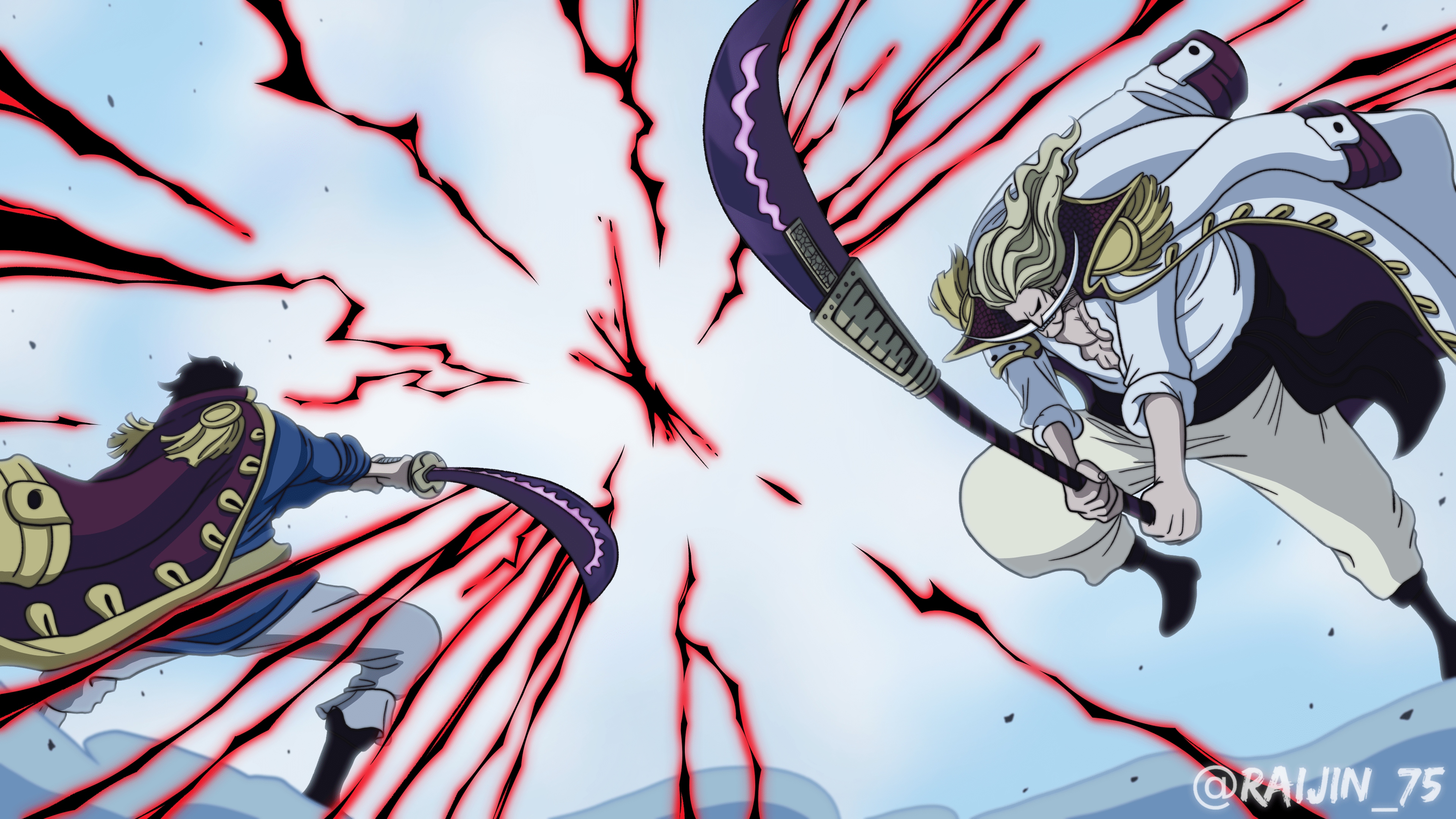 3840x2160 gol d roger, and, whitebeard, one piece, 4k Gallery HD Wallpaper