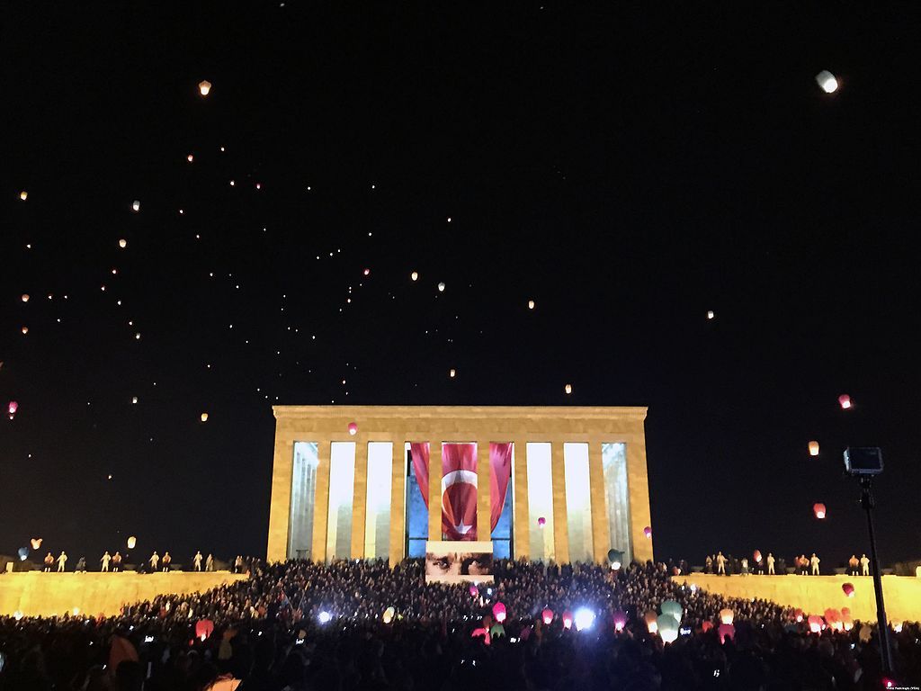 1024x768 Anıtkabir'de Çanakkale'nin 100. yılı anması