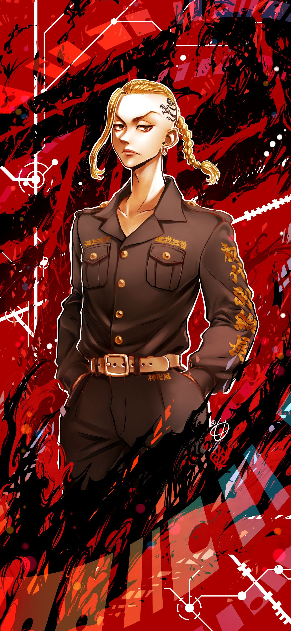 1170x2532 Ryuguji Ken Revengers Wallpaper by Kanchiyo Anime Image Board