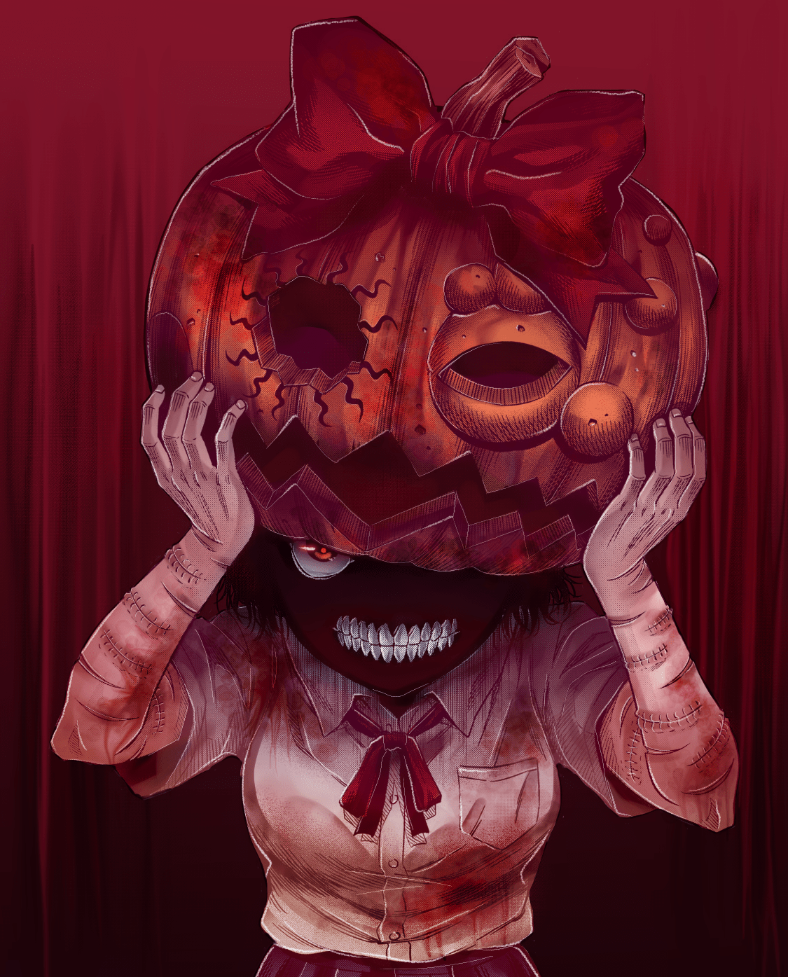 1125x1395 Pumpkin Night (manga coloring) Madoroki ART street