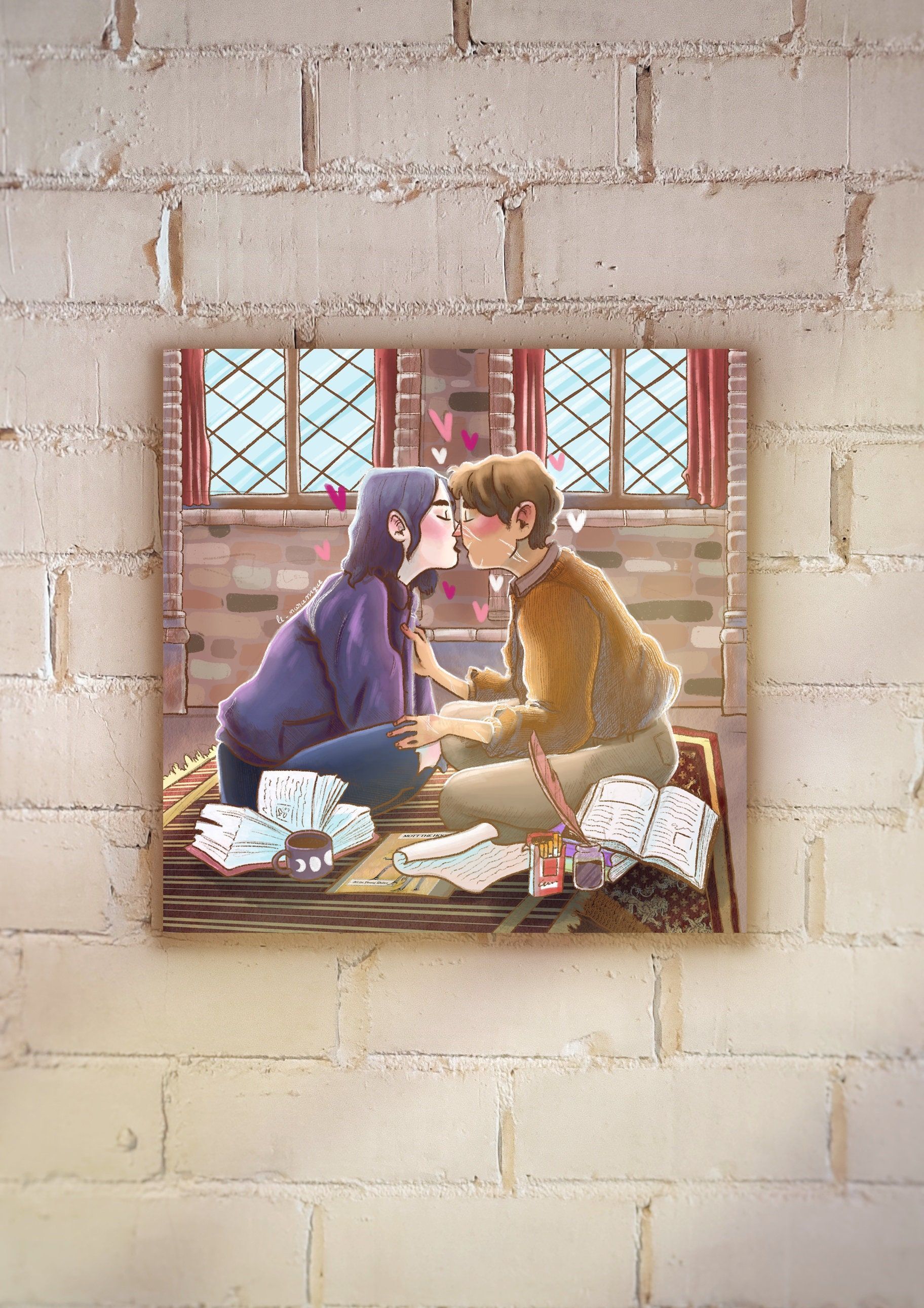 1824x2580 WOLFSTAR PRINT Remus Lupin X Sirius Black Marauders