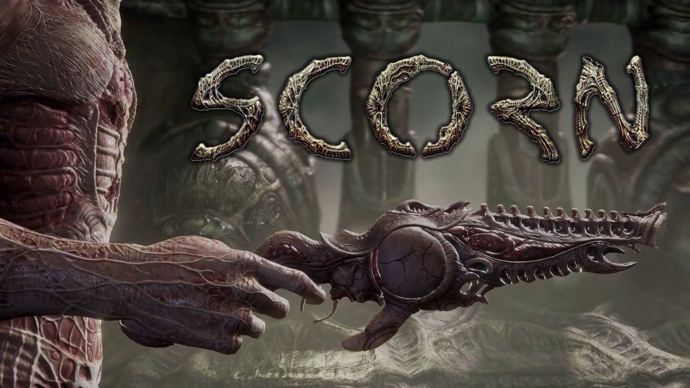 1366x768 New PC game Scorn, 2021 Desktop wallpaper 1366x768