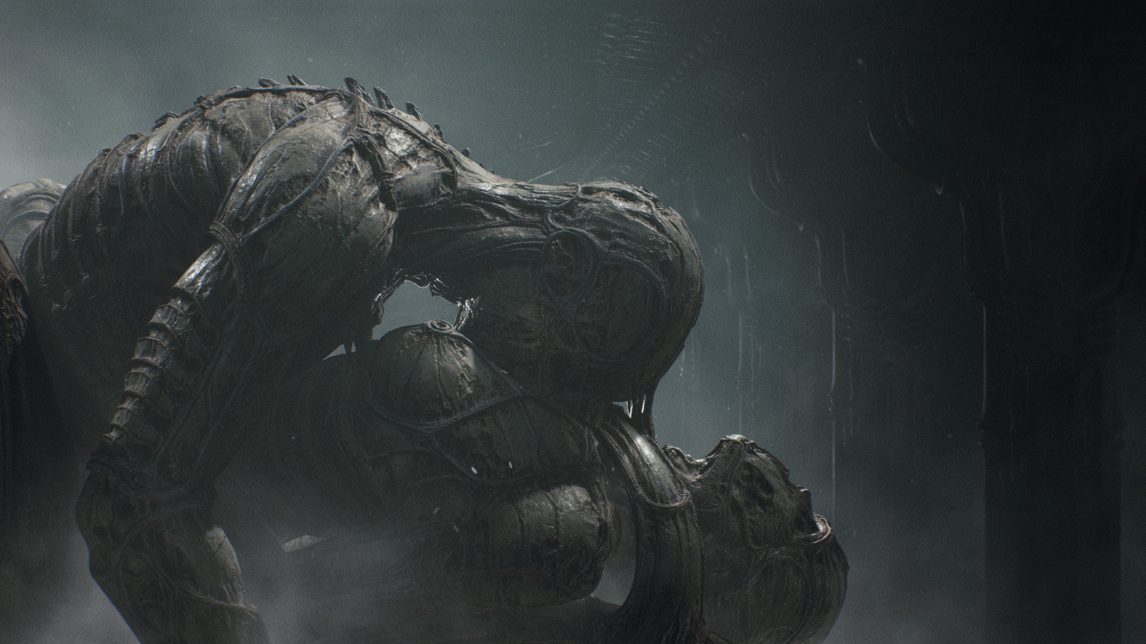 3840x2160 Scorn, the Very Bloody Horror Game Inspired By H.R. Giger, Has a Release Date