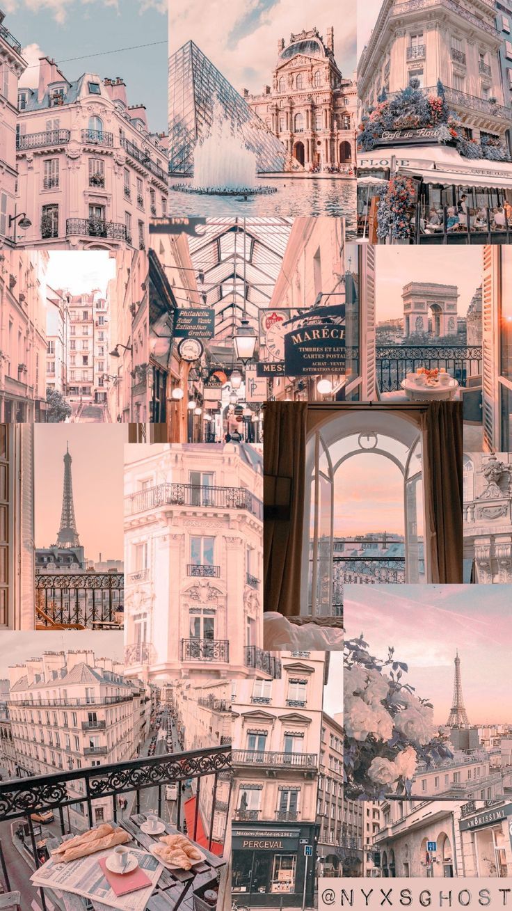736x1309 Paris Aesthetic Wallpaper