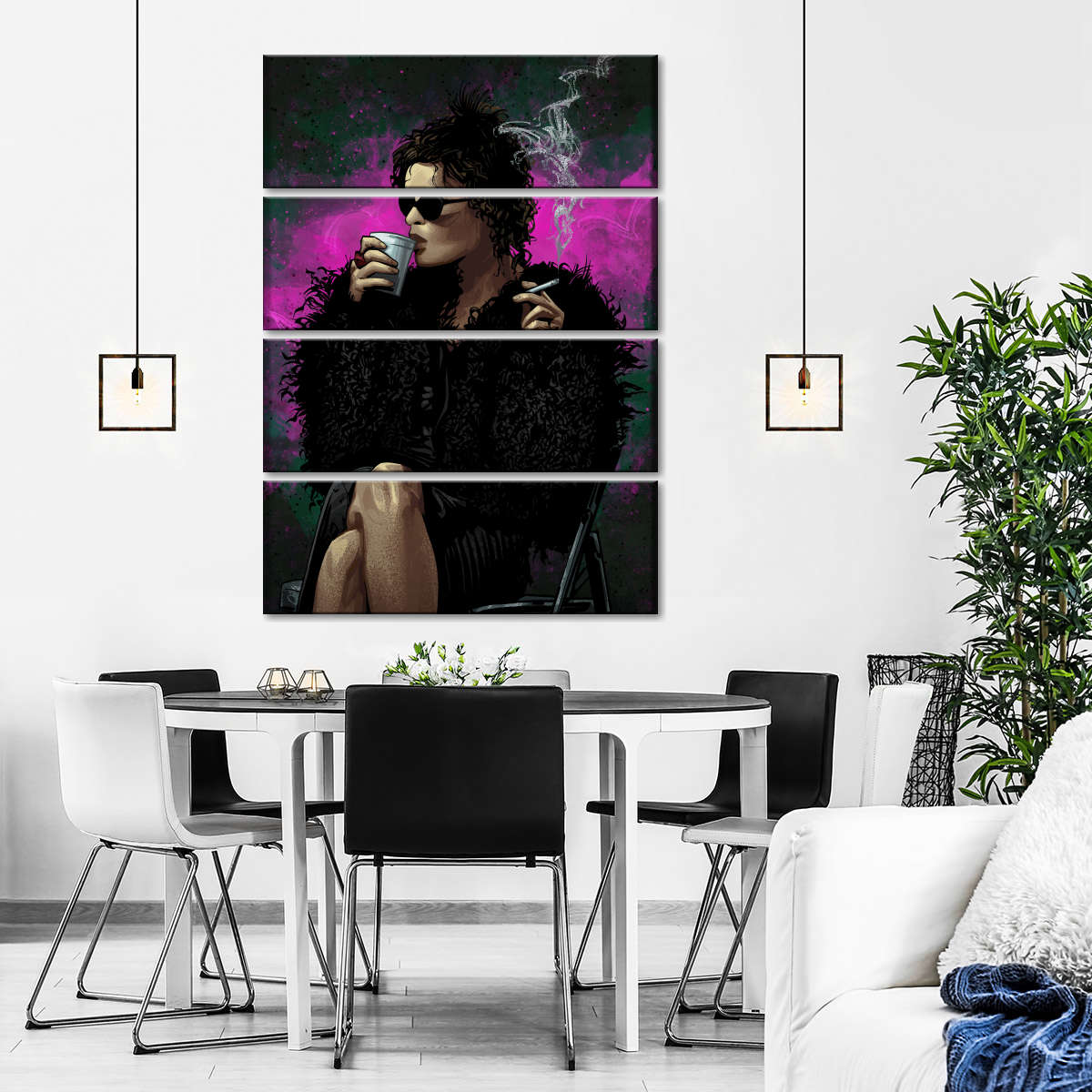 1200x1200 Marla Singer II Wall Art. Digital Art.