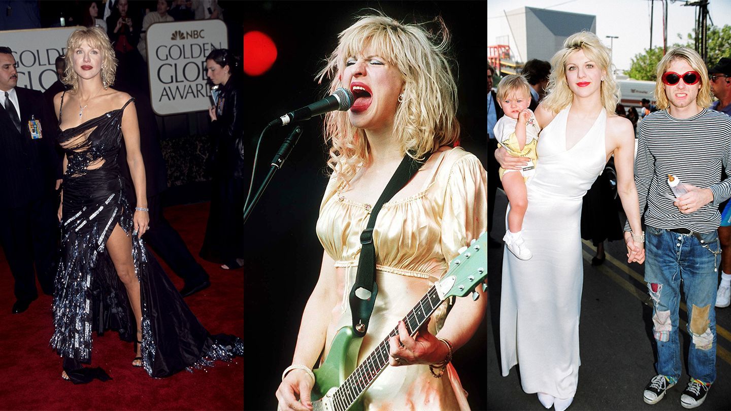 1440x810 90s Fashion: Courtney Love's grunge style in iconic outfits