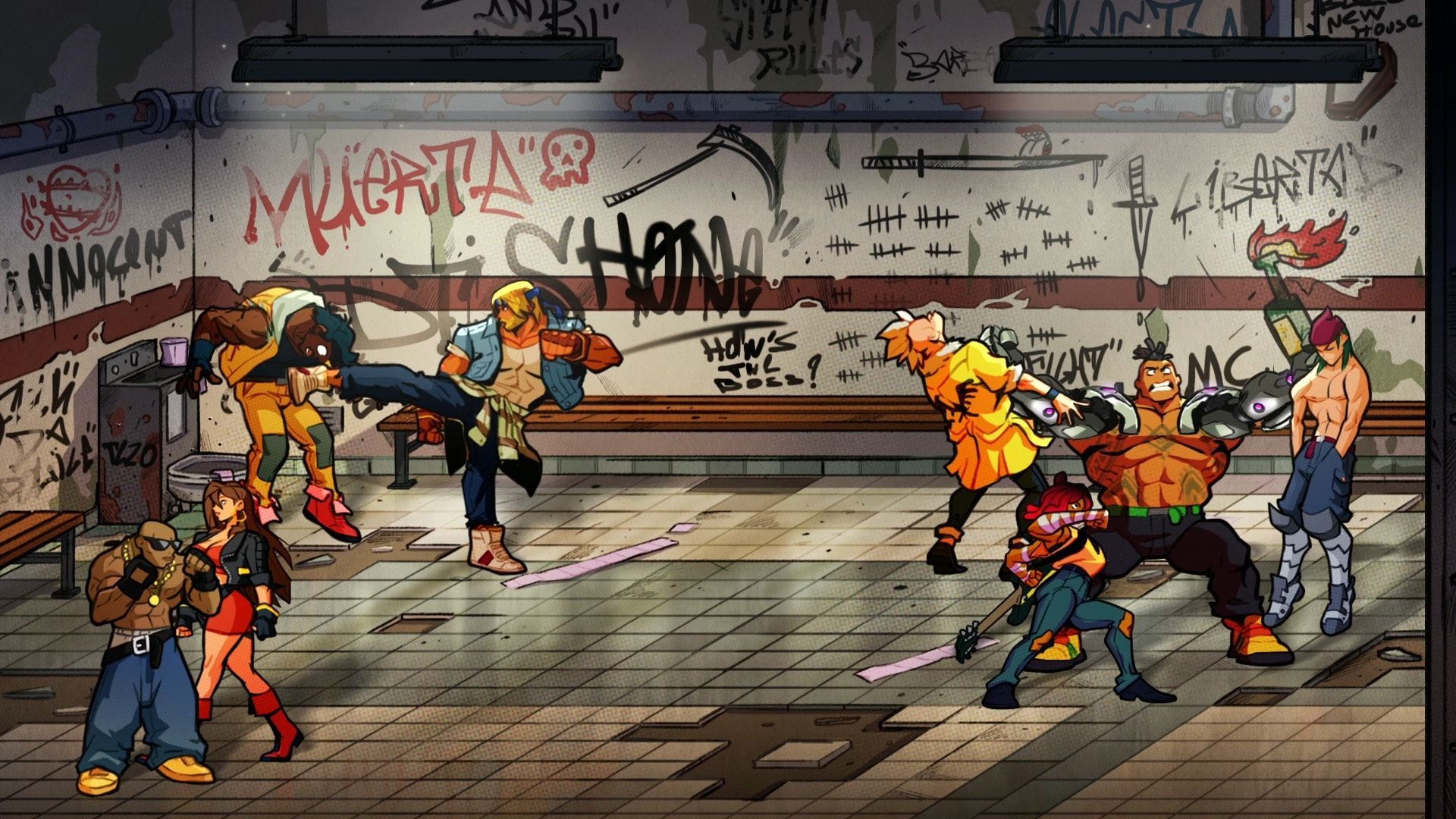 1920x1080 Streets of Rage 4 HD Wallpaper and Background