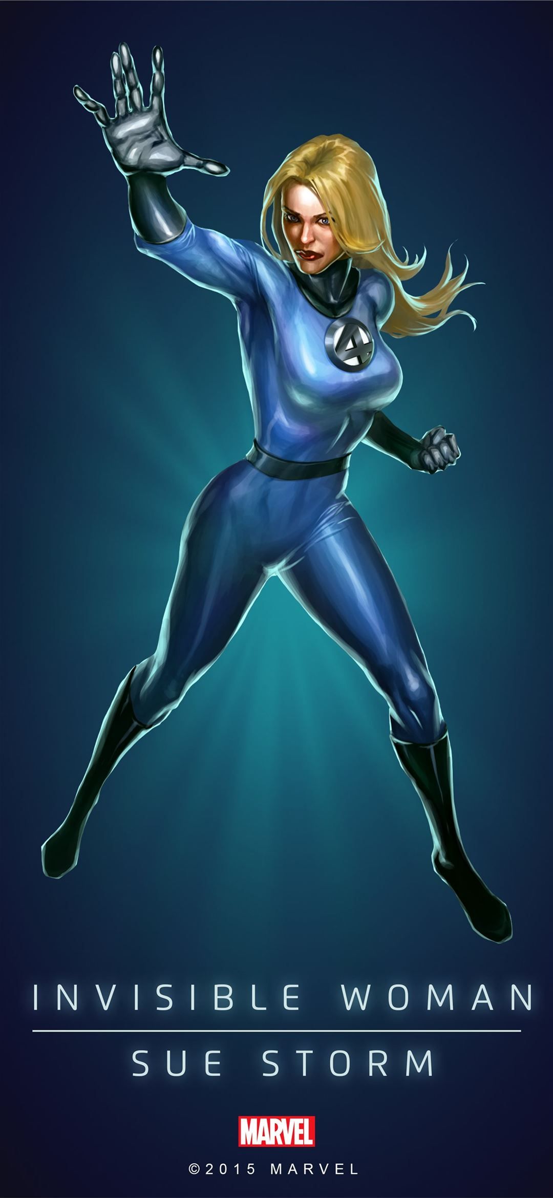 1080x2340 invisible woman iPhone Wallpaper Free Download