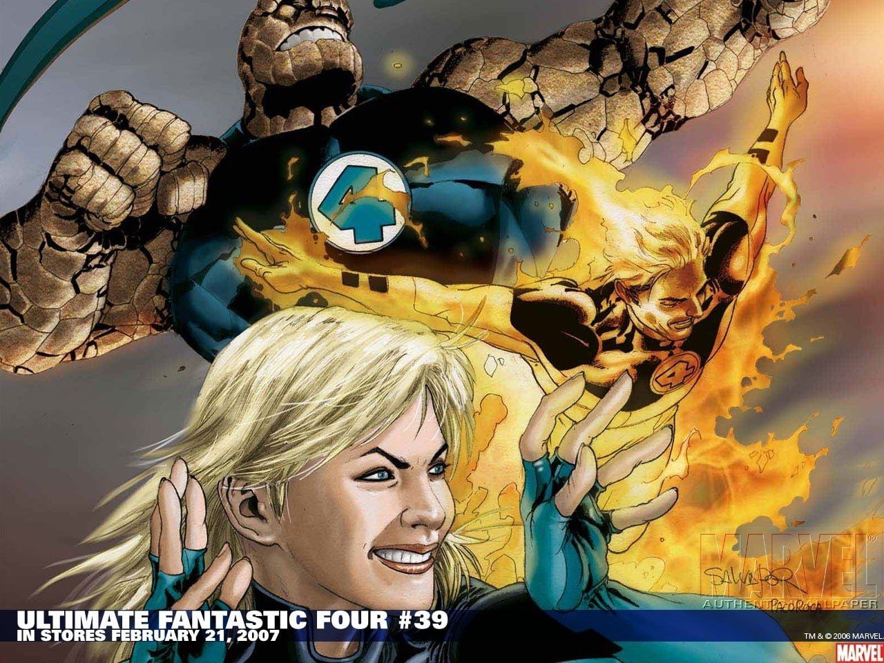 1280x960 Wallpaper / Thing (Marvel Comics), Comics, Susan Storm, Invisible Woman, 720P, Ultimate Fantastic Four, Human Torch (Marvel Comics) free download