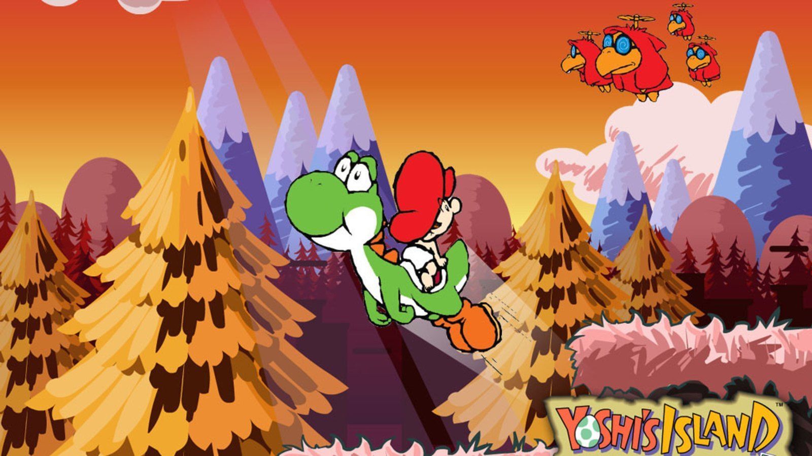 Yoshis New Island Wallpaper